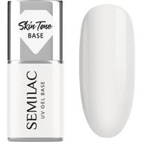 Semilac UV Gel Base Skin Tone Base gelinio nagų lako pagrindas atspalvis Coconut Cream 7 ml