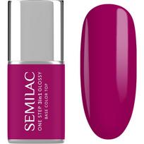 Semilac One Step 3in1 Glossy gelinis nagų lakas atspalvis 595 Bright Purple 7 ml