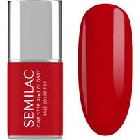 Semilac One Step 3in1 Glossy gelinis nagų lakas atspalvis 530 Scarlet 7 ml