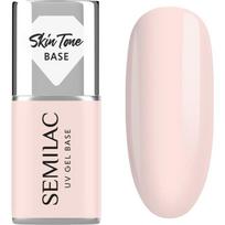 Semilac UV Gel Base Skin Tone Base gelinio nagų lako pagrindas atspalvis Rose Beige 7 ml