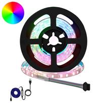 LED juosta 12 pcs Juoda ir permatoma 750 mm Varis ir plastikas