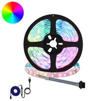LED juosta 12 pcs Juoda ir permatoma 2300 mm Varis ir plastikas