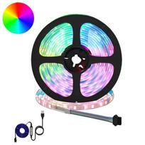 LED juosta 12 pcs Juoda ir permatoma 5100 mm Varis ir plastikas