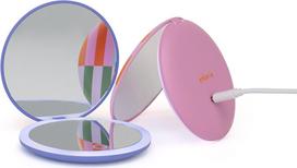 Kikkerland - Inkerie LED Pocket Mirror - 3.5 inches diameter