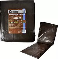 „Geko“ ypač stora brezentinė danga / ruda, 200 g, 2x3 m