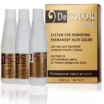 ENERGY OF VITAMINS DECOLOR TIME Plaukų spalvos pašalinimo priemonė – 3 x 110 ml (1 komplektas)
