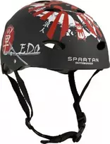 „Spartan“ šalmas, paspirtukas, riedučiai, riedlentė, reguliuojamas dviratis „Spartan“ r.M