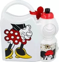 Mickey Mouse ir Minnie Mouse – pietų dėžutės ir 400 ml vandens butelio rinkinys