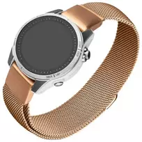 „Fixed“ nerūdijančio plieno dirželis, skirtas „Garmin QuickFit“ 20 mm, rožinis auksas