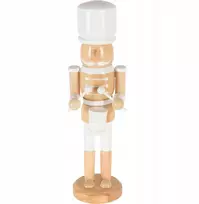 Šventinė dekoracija „Home Styling Collection“. Dekoratyvinis riešutų skaldytuvas, medinis, 25 cm – „Home Styling Collection“