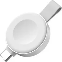 Fixed „Orb 2“ USB-C įkroviklis, skirtas „Apple Watch“ laikrodžiui, palaikantis greitą įkrovimą, baltas