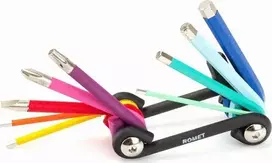 „Romet“ 10 funkcijų spalvotas techninės priežiūros raktų rinkinys