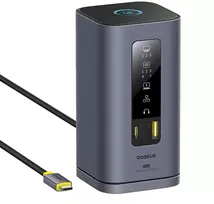 „Baseus Spacemate 11-in-1“ stotelė/replikatorius „Mac“ USB-C (B00568101813-01)
