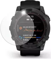 „Fixed“ apsauginis grūdintas stiklas, skirtas „Garmin Fenix 7X“ išmaniajam laikrodžiui, 2 vnt., skaidrus