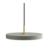 Šalavijo spalvos iš metalo kabantis šviestuvas LED su pritemdymo funkcija ø 31 cm su metaliniu gaubtu Asteria Plus – UMAGE