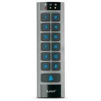 Satel kortelių skaitytuvas su klaviatūra ACCO-SCR-BG, 47 x 158 x 24 mm, 125 kHz palaikymas, LED indikatoriai, integruotas buzzer