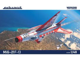 Eduard MiG-21F-13 Weekend 1:48 plastikinis surenkamas lėktuvo modelis