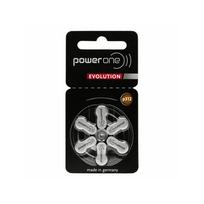Power one Evolution P312 klausos aparatų baterijos Zinc-Air, 6 vnt.