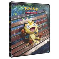 Pokémon kortelių albumas 4 kišenių Meowth & Starmie, iki 80+4 kortų