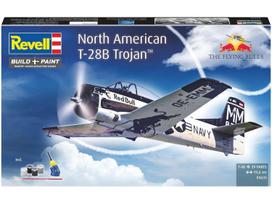 Revell T-28B Trojan lėktuvo modeliavimo dovanų rinkinys 1/48 su dažais