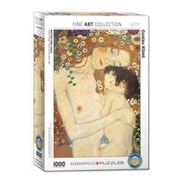 Gustav Klimt „Motina ir vaikas“ 1000 detalių dėlionė 50×70 cm
