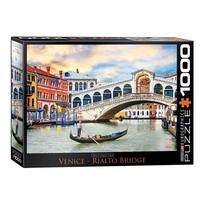 1000 dalių dėlionė „Venecija – Rialto tiltas“ 67×49 cm