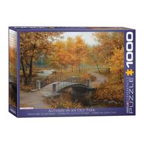 1000 detalių dėlionė „Ruduo sename parke“ 67×49 cm – suaugusiems ir šeimai