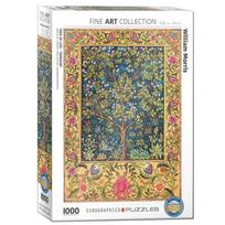 1000 detalių dėlionė „Gyvybės medis“ William Morris, premium kokybė 8+