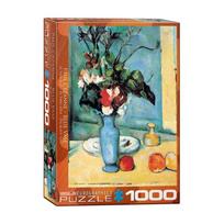 Paul Cézanne „Mėlyna vaza“ 1000 detalių dėlionė 50x70 cm, eko