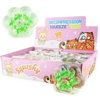 Blizganti katės letenėlė squishy – antistresinis žaislas 8 cm