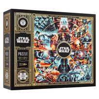 Star Wars 1000 dalių dėlionė su auksinės folijos detalėmis (14+)
