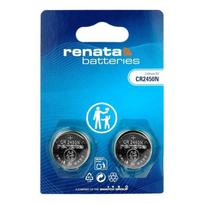 Renata CR2450N 3V ličio sagos baterijos, ilgaamžės, 2 vnt.