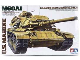 Tamiya U.S. Marine M60A1 tanko modelis 1/35 – surenkamas rinkinys
