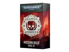 Warhammer 40,000 misijų kortų kaladė 2026–27 su žymekliais (EN)