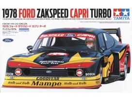 Tamiya 1978 Ford Zakspeed Capri Turbo plastikinis modelis 1/24, 10+ metų