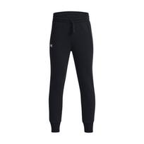 Under Armour Kids Rival Fleece Joggers Black - Dydis YXS (1379525-001 Kelnės)