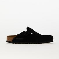 Birkenstock Boston Soft Footbed Velvet Leather Black - Dydis 40 (660473 Laisvalaikio batai)