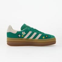 adidas Gazelle Bold Bold Green/ Off White/ Eqt Yellow - Dydis 38 (IH1920 Laisvalaikio batai)