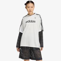 adidas Lace Long-Sleeve Jersey Cloud White - Dydis M (KC8140 Marškinėliai)