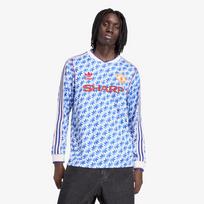 adidas Manchester United Away Long Sleeve Jersey 90 Multicolor - Dydis S (JM5498 Marškinėliai)