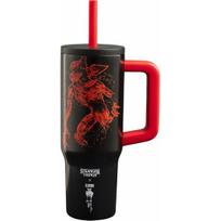 Bialetti - kubek termiczny ze słomką i uchwytem Stranger Things 900ml - świecący w ciemności | 2507010397 | 8006363095709