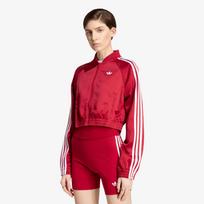adidas Satin Sst Jacket Team Victory Red/ White - Dydis S (KS9947 Striukės)