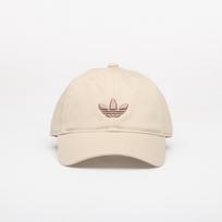 adidas Adicolor Classic Trefoil Baseball Cap Khaki Three - Dydis M (KU7668 Kitos kepurės)