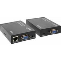 System przekazu sygnału AV InLine VGA + Audio, po sieci LAN Ethernet RJ45 przez kabel UTP / STP, do 300m, zestaw (65012) | 65012 | 4043718207619