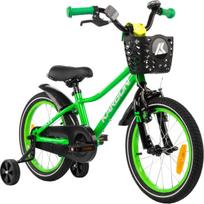 Dviratis Karbon Jazz Alu 16 green neon