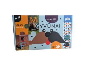 Lavinantis žaislas ABĖCĖLĖ gyvūnai, 3+