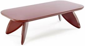 Kavos staliukas Soraya, raudona sp., 60 cm x 120 cm x 36 cm