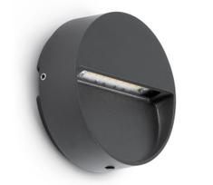 FARO 71960 - DUNE LED laiptų šviestuvas LED/3W/230V 2200/2700/3200/4000K IP65 antracitas