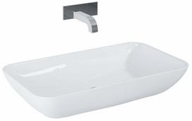 Vonios praustuvas Elita Fresi 145033, keramika, 70 cm x 40 cm x 13 cm, balta sp.