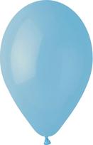 Balionų rinkinys ovalūs Gemar Pastel G110, mėlyna sp., 100 vnt.